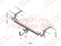 Фаркоп на Renault Duster 2010-2015, 2015-2019, Dacia Duster 2010-2015, 2015-2019 без подрезки бампера. Тип шара: A. Нагрузки: 1250/75 кг, масса фаркоп
