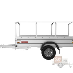 Тент с каркасом MW 1325 Н=700 мм трос