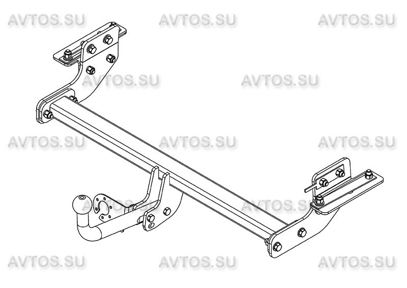 Фаркоп FD 33 - Ford Mondeo / 2015- / S-75 / kg-2000 / type=A / smart-c=!!!