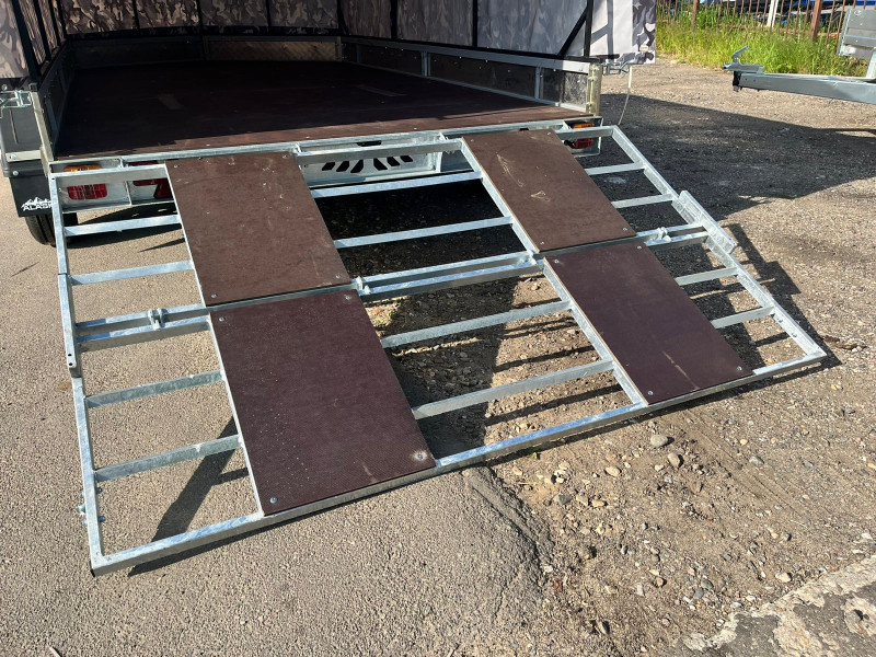 ALASKA "Шторм" 2 оси (3500х2000х200) (Оцинк.) тент ХАКИ