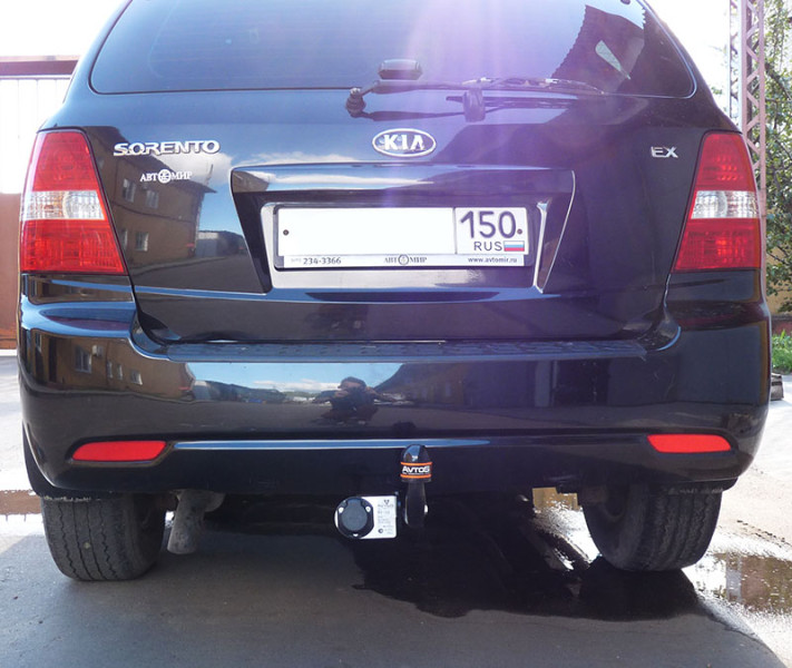 Фаркоп KI 12 - KIA Sorento / 2006-10.2009 / S-100 / kg-1500 / type=A