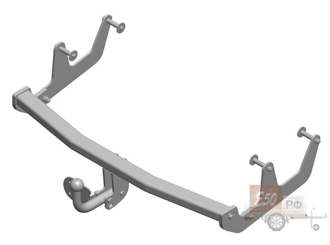 Фаркоп RN 06 - Renault Sandero I / 2009-2013 / S-75 / kg-1000 / type=A