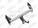 Фаркоп для Mitsubishi Pajero IV 2007-2020 без снятия и подрезки бампера. Тип шара: A. Нагрузки: 1500/75 кг, масса фаркопа 18 кг (без электрики в компл