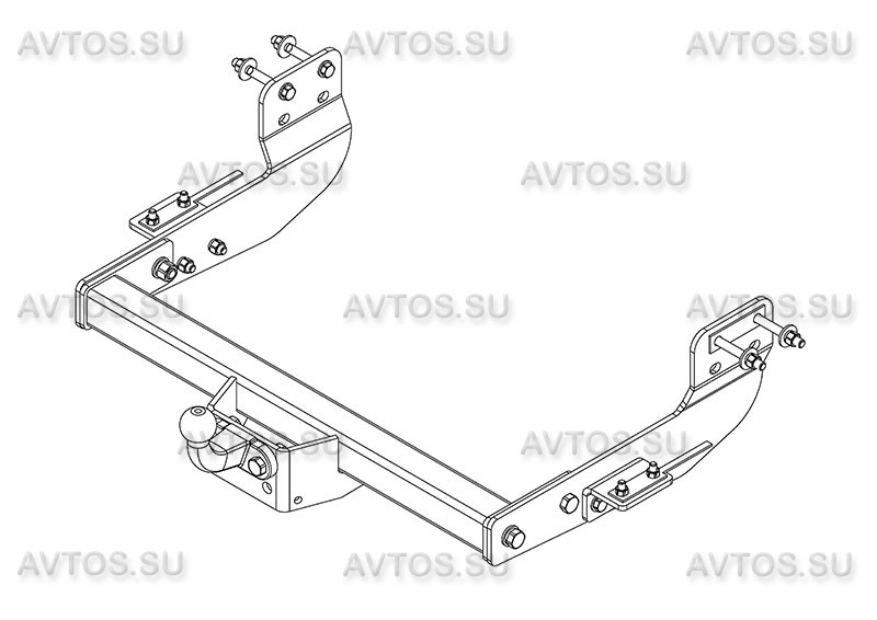 Фаркоп FD 32 - Ford Transit / 2014- / S-120 / kg-2500 / type=F