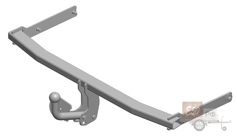 Фаркоп VW 25 - Volkswagen Golf V / 2003-2008 / S-75 / kg-1250 / type=A / smart-c=!!!