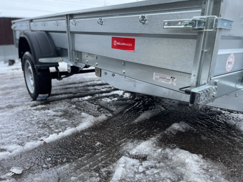 Прицеп MULLERWAGEN 1535 PRO (без тента и дуг)