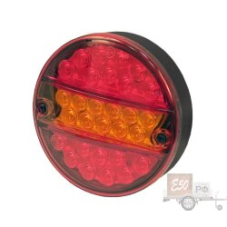 Фонарь задний универсальный круглый диодный LED TU21371602LED