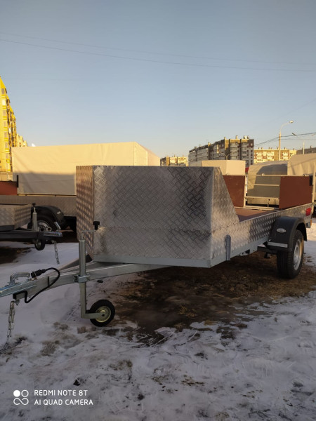 Прицеп ALASKA Стрела 1.6 (3400(3700)х1620) (Оцинк.)