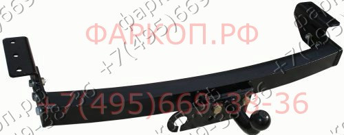 ТСУ для Mitsubishi Pajero Sport 1998-2008 без снятия и выреза бампера. Тип шара: F. Нагрузки: 2000/100 кг, масса фаркопа 16,2 кг (без электрики в комп