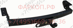 ТСУ для Mitsubishi Pajero Sport 1998-2008 без снятия и выреза бампера. Тип шара: F. Нагрузки: 2000/100 кг, масса фаркопа 16,2 кг (без электрики в комп