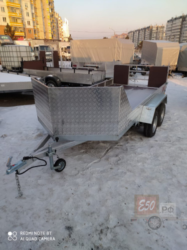 Прицеп ALASKA Стрела 1.6 2-оси (3400(3700)х1620) (Оцинк.)