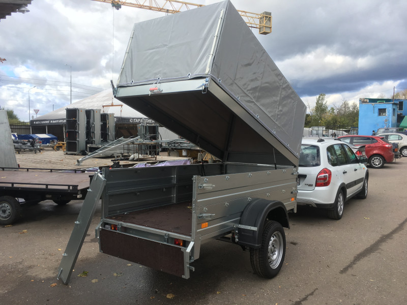 Прицеп ССТ 7132-02 Самосвал (Надстав., Подъемн. борт и Тент 1.0)