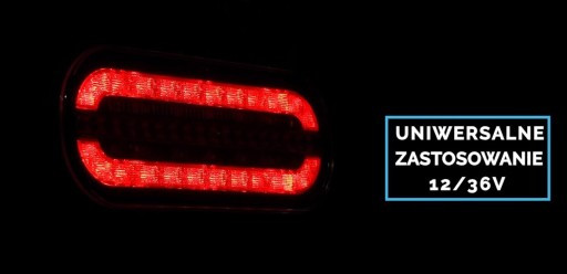 Фонарь задний универсальный FT-320 LED DI BAJONET 3-х функциональный с разъёмом типа BAJONET 5 PIN