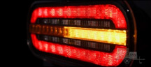 Фонарь задний универсальный FT-320 LED DI BAJONET 3-х функциональный с разъёмом типа BAJONET 5 PIN