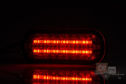 Фонарь задний универсальный FT-320 LED DI BAJONET 3-х функциональный с разъёмом типа BAJONET 5 PIN