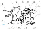 Фаркоп на Tank 500 2023-, Haval H9 2014-2020, Haval H5 2024-, Haval H9 2024- без выреза в бампере. Тип шара: F. Нагрузки: 2500/121 кг, масса фаркопа 1