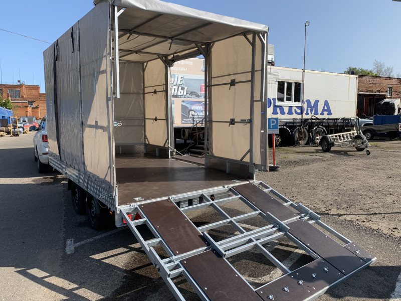 Прицеп Extreme UTV MAVERICK 2-оси Тормоз. R14 (3500(4000)х2050)