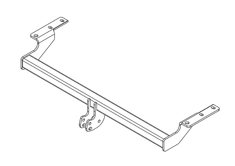 Фаркоп DW 07 - Ravon Gentra / 2015- / S-75 / kg-1100 / type=A