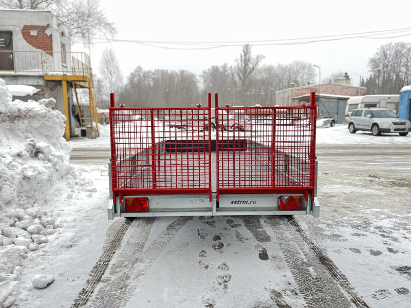 Прицеп ССТ 7132-61 R15 (Складная Борт-Аппарель)
