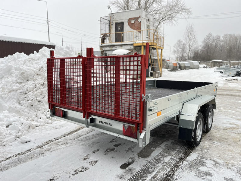 Прицеп ССТ 7132-61 R15 (Складная Борт-Аппарель)