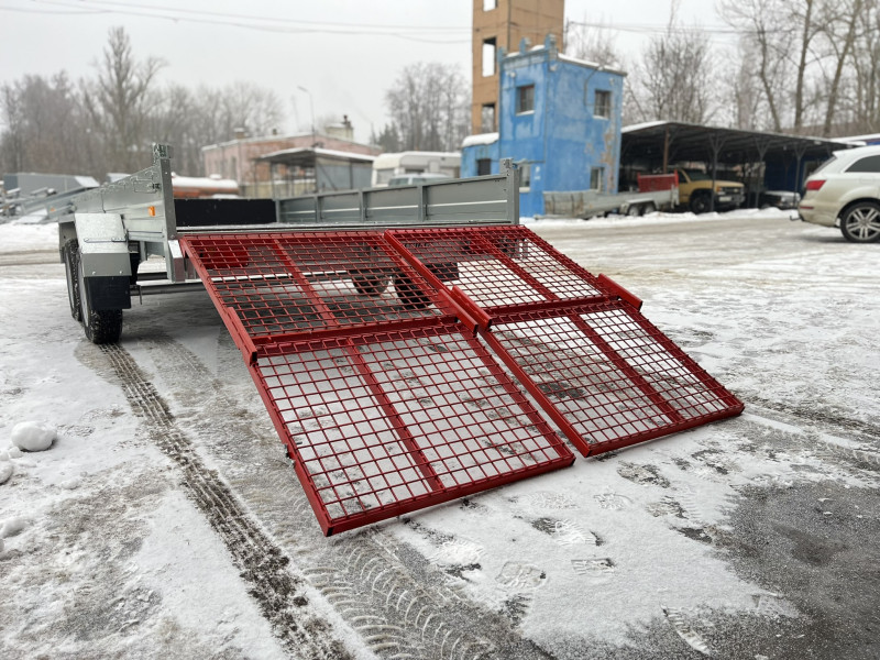 Прицеп ССТ 7132-61 R15 (Складная Борт-Аппарель)