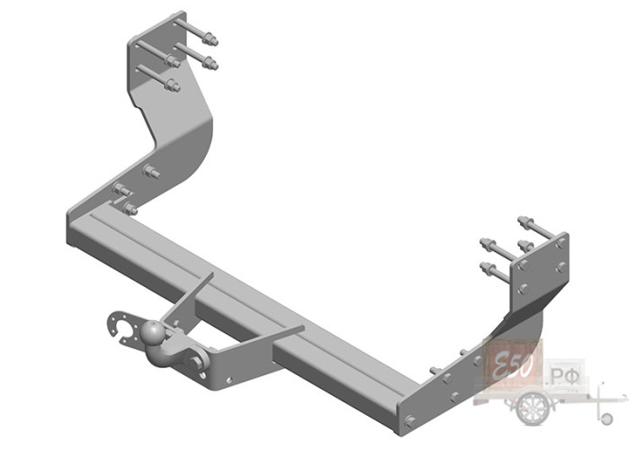 Фаркоп MB 04 - Volkswagen Crafter (со ступ.) / 04.2006- / S-100 / kg-2500 / type=F / smart-c=!?