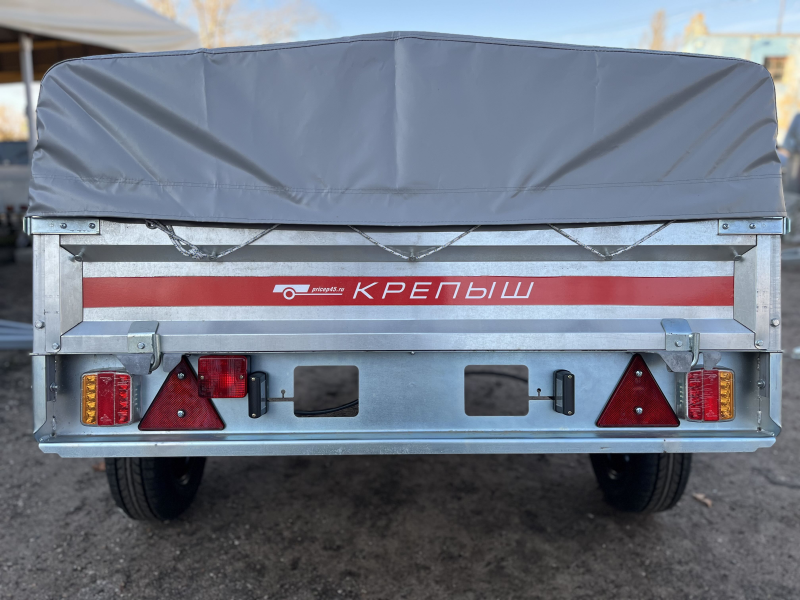 Прицеп Крепыш 2.0 (тент и дуги 0.6 м)*