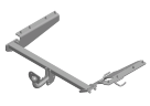 Фаркоп HN 04 - Honda CR-V / 2007-11.2012 / S-75 / kg-1500 / type=A