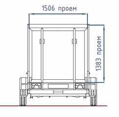 Прицеп ССТ 7132-19-Ш (Борт-Аппарель и Тент 1.38)