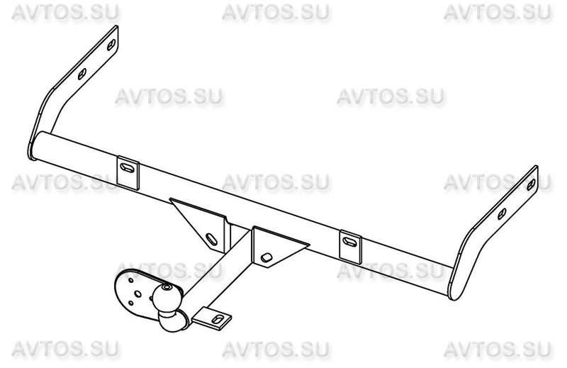 Фаркоп DO 04 - Datsun on-DO / 2014- / S-75 / kg-1000 / type=H / smart-c=