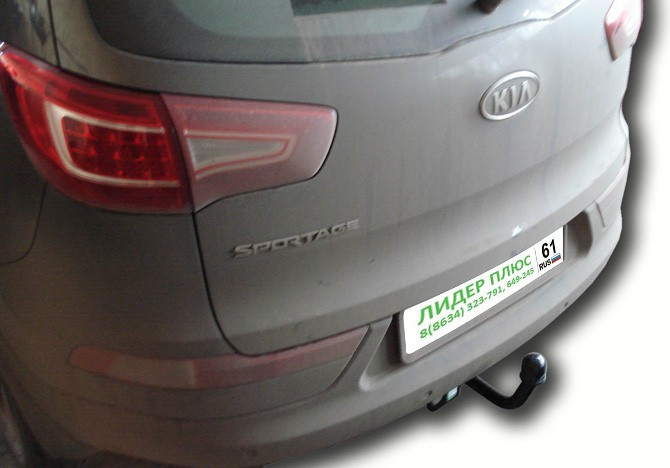 Фаркоп Лидер Плюс K112-A для KIA SPORTAGE (SL) 2010-2016 / HYUNDAI IX 35 (EL) 2010-2015