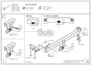 Полностью оцинкованный фаркоп на Land Rover Range Rover Evoque 2011-2019. Тип шара: C (горизонтальный съемный). Невидимый вырез бампера. Нагрузки: 200