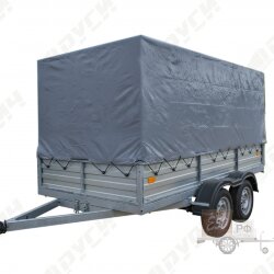 Тент с каркасом Русич 405 /h 1,5м Прямой