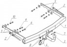 Фаркоп FD 23 - Ford Mondeo / 03.2007-2014 / S-75 / kg-1500/ type=A / smart-c=!!!