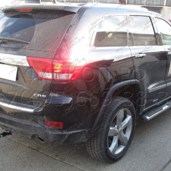 Фаркоп на Jeep Grand Cherokee WK2 (кроме SRT8, Summit) 2011-2014, 2014-2021. Требуется подрезка бампера. Тип шара: AV (вертикальное быстросъемное креп