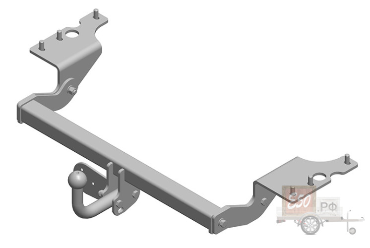 Фаркоп TY 24 - Toyota Verso / 2008-2012 / S-75 / kg-1250 / type=A