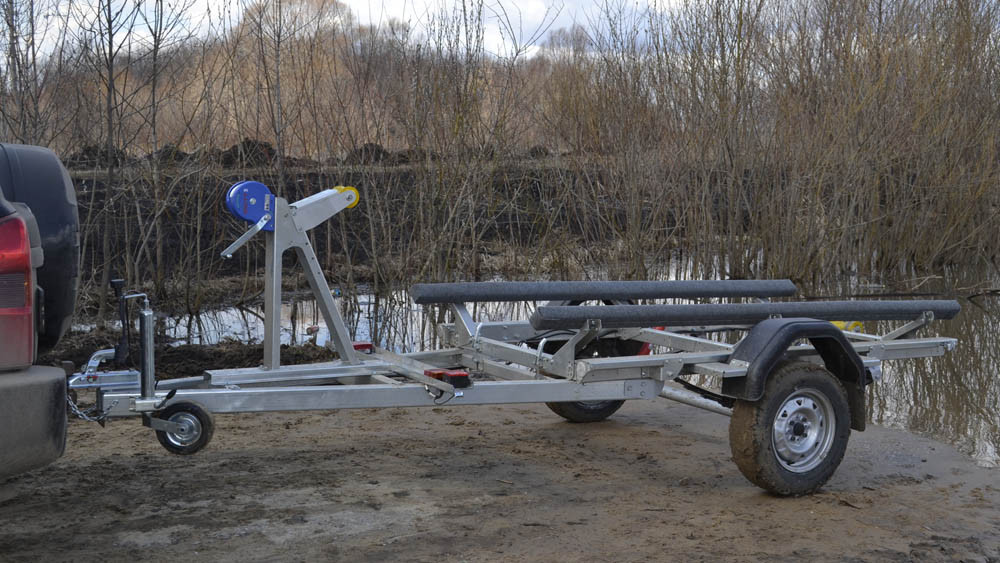 Прицеп ССТ 7132-13 для Лодки до 3.8 м (Без лебедки и роликов)