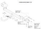 Фаркоп на Hyundai ix35 2010-2015 без выреза в бампере. Тип шара: A. Нагрузки: 1500/75 кг, масса фаркопа 18,9 кг (без электрики в комплекте)