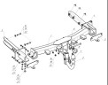 Фаркоп на Mercedes GLS-Class x166 2016-2019, Mercedes GLE-Class w166 2015-2019, Mercedes M-Class w164 2005-2012, w166 2012-2015, Mercedes GL-Class x16