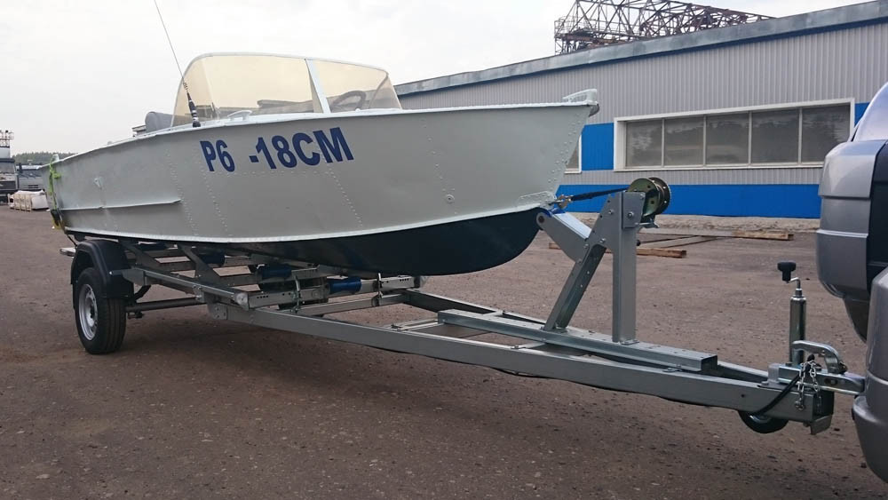 Прицеп ССТ 7132-15 для Лодки до 5.1 м (Без лебедки)