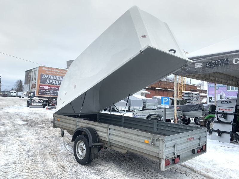 Прицеп МЗСА 817717.012 с пластиковой крышкой Б/У (продан)