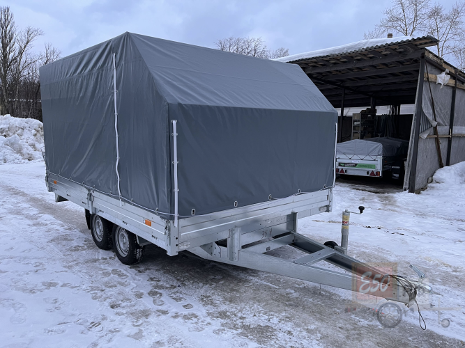 Прицеп ССТ 7132-35Н (Тент и Каркас 1.7 м Скос)**