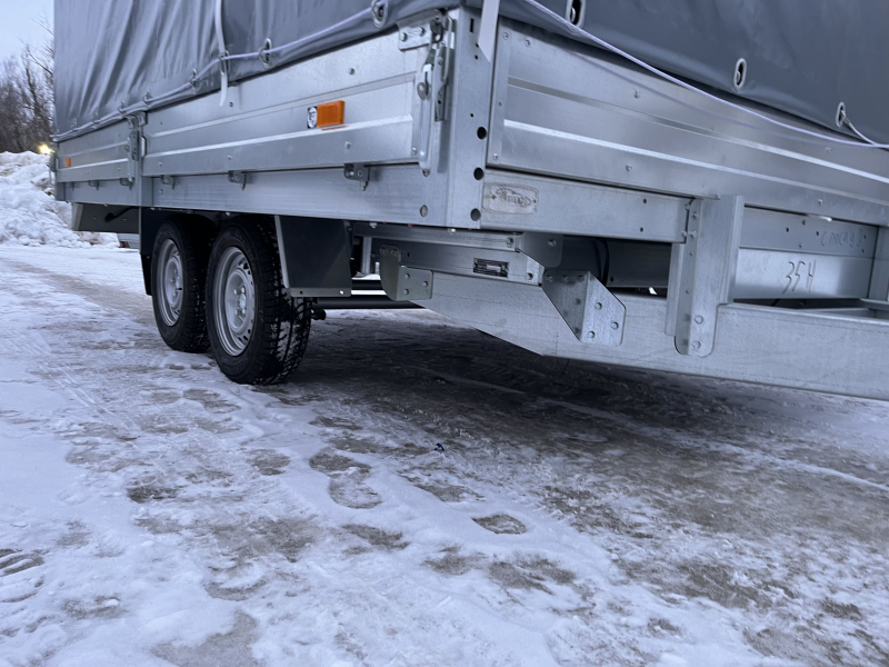 Прицеп ССТ 7132-35Н (Тент и Каркас 1.7 м Скос)**