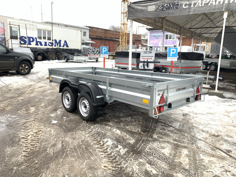 Прицеп Спутник ZN 3515-33 2-оси (без тента и дуг)