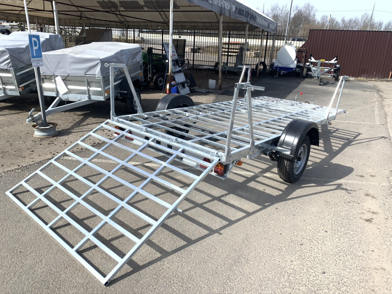 Прицеп Extreme UTV (3000х1650х Скилет) LED R14 (оцинков.)