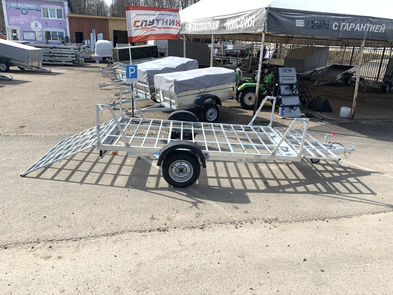 Прицеп Extreme UTV (3000х1650х Скилет) LED R14 (оцинков.)
