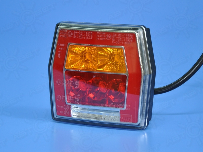 Фонарь LED 4-функцион. FT-122T LED с проводом 1 м.