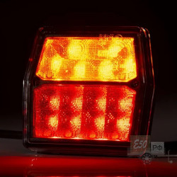 FT-222TLED BAJONET Фонарь задний 4-х функциональный Универсальный