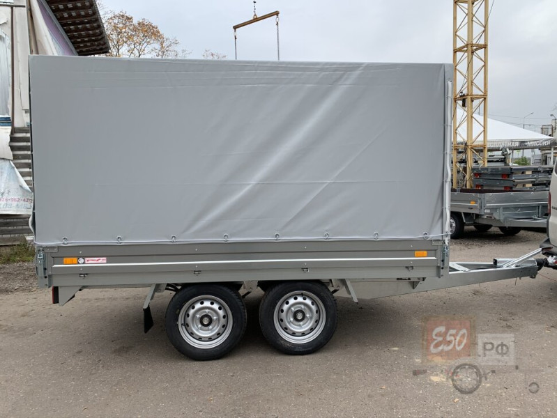 Прицеп ССТ 7134-27 R15 Тормоз. 750 кг (без тента и дуг)