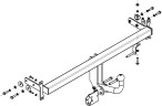 Фаркоп HY 02 - Hyundai Elantra (ТаГаз) / 2002-2006 / S-75 / kg-1000 / type=A